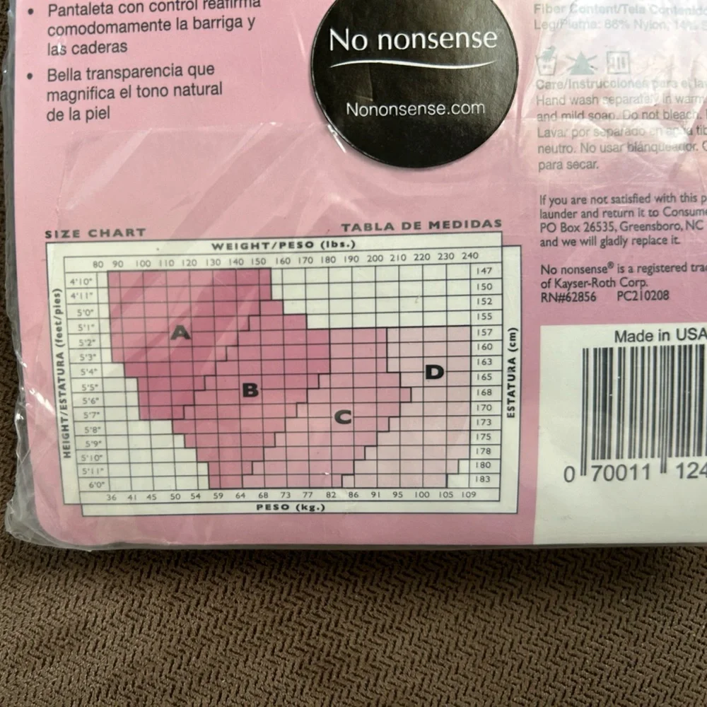 No Nonsense Silk Indulgence Control Top Sheer Toe Pantyhose